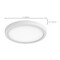 Nuvo BLINK Pro, 13 Watt, 9 Inch LED Fixture, 3000K, Round Shape, White Finish, 120/277 Volts 62/1756 - alternate 3